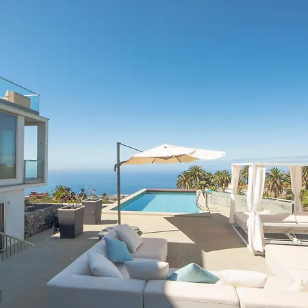 Casa El Goce - Luxury Villa, Private Pool, Bbq And Bathtub Tijarafe Exterior photo
